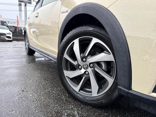 アクア クロスオーバー 純正フルセグSDナビ 全方位カメラ スマートキー 衝突軽減ブレーキ レーンキープアシスト オートエアコン シートヒーター ハーフレザーシート ステアリングスイッチ 純正AW ドラレコ前後 ETC(48枚目)