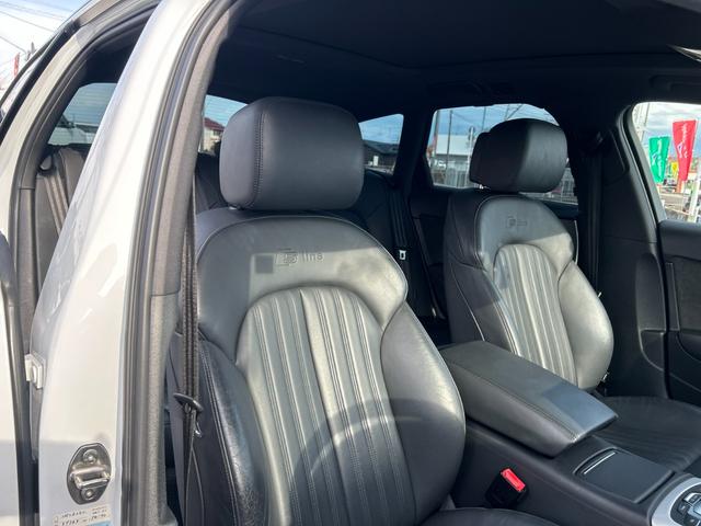 Ａ６アバント ２．０ＴＦＳＩクワトロ　Ｓラインパッケージ　リアコンフォートプラスパッケージ　パドルシフト　純正フルセグナビ　ＢＳＭ　黒革メモリ付パワーシート　オートライト　前後シートヒーター　ＡＣＣ　純正ＯＰ２０インチＡＷ　パノラマサンルーフ　電動リヤゲート（14枚目）