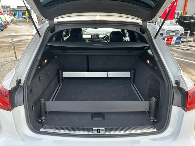 Ａ６アバント ２．０ＴＦＳＩクワトロ　Ｓラインパッケージ　リアコンフォートプラスパッケージ　パドルシフト　純正フルセグナビ　ＢＳＭ　黒革メモリ付パワーシート　オートライト　前後シートヒーター　ＡＣＣ　純正ＯＰ２０インチＡＷ　パノラマサンルーフ　電動リヤゲート（61枚目）