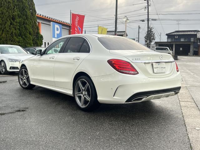 Cクラス C200アバンギャルド AMGライン レザーエクスクルーシブpkg レーダーセーフティpkg エアバランスpkg 純正フルセグナビ バックカメラ パドルシフト BSM HUD オートライト シートヒーター メモリ付赤革パワーシート ETC(10枚目)