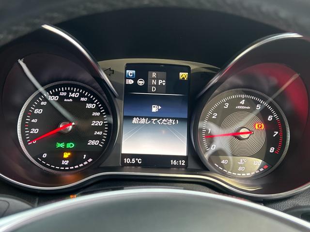 Cクラス C200アバンギャルド AMGライン レザーエクスクルーシブpkg レーダーセーフティpkg エアバランスpkg 純正フルセグナビ バックカメラ パドルシフト BSM HUD オートライト シートヒーター メモリ付赤革パワーシート ETC(18枚目)