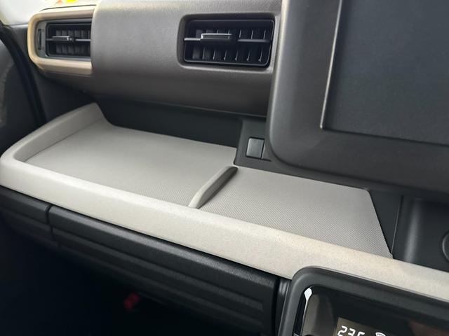 スペーシア ハイブリッドG 届出済未使用車 デュアルセンサーブレーキサポートII レーンキープアシスト スマートキー オートライト ハイビームアシスト オートエアコン 両側スライドドア ステアリングスイッチ LEDライト(23枚目)