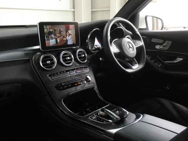 GLC250 4マチックスポーツ レーダーセーフティ AMGエアロ 19インチアルミ ハーフレーザーPシート シートヒーター付き DTR+ステアリングアシスト レーンキープアシスト ヘッドアップディスプレイ BSM 純正HDDナビTV(16枚目)
