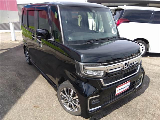 N-BOXカスタム ホンダセンシング☆ナビTV☆Bluetooth☆バックカメラ ホンダセンシング☆ナビTV☆Bluetooth☆バックカメラ☆電動ドア☆アイドリングストップ☆前席シートヒーター☆LEDオートライト☆LEDフォグ☆禁煙車☆オートブレーキホールド☆全方位UVカット☆(3枚目)