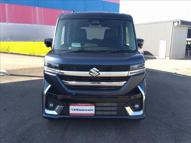 スペーシアカスタム ハイブリッドＸＳターボ　４ＷＤターボ☆９型ナビ☆試乗出来ます　４ＷＤ☆ターボ☆９型ナビＴＶ☆Ｂｌｕｅｔｏｏｔｈ☆全方位カメラ☆両側電動ドア☆２トーンルーフ☆前席シートヒーター☆ＬＥＤオートライト☆ＬＥＤフォグ☆禁煙車☆ヘッドアップディスプレイ☆試乗出来ます☆（2枚目）