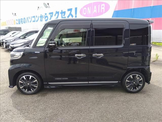 スペーシアカスタム ハイブリッドXSターボ ターボ☆セーフティサポート☆禁煙車☆ ターボ☆セーフティサポート☆9型ナビTV☆Bluetooth☆全方位カメラ☆両側電動ドア☆LEDオートライト☆LEDフォグ☆シートヒーター☆革巻きパドルシフト☆ステリモ☆革調シートカバー☆禁煙車☆(8枚目)