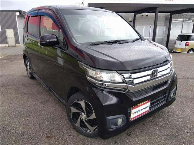 Ｎ－ＷＧＮカスタム Ｇ・ターボパッケージ当店買取車☆ナビＴＶ☆Ｂｌｕｅｔｏｏｔｈ　当店買取り車☆ナビＴＶ☆Ｂｌｕｅｔｏｏｔｈ☆バックカメラ☆ターボ☆あんしんパッケージ☆スマートキー２個☆プッシュスタート☆ドラレコ☆クルーズコントロール☆アイドリングストップ☆禁煙車☆ＥＴＣ☆黒半革☆（3枚目）