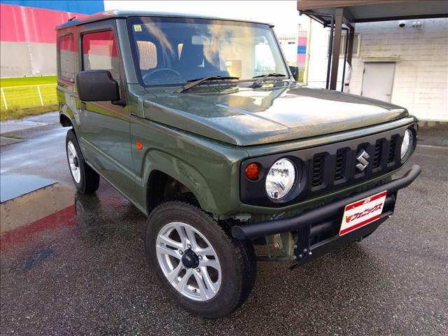 ジムニー XG 4WD☆ターボ☆5速MT☆ナビTV☆試乗OK☆ 4WD☆ターボ☆5速MT☆ナビTV☆Bluetooth☆DVD再生☆社外バンパー☆キーレス☆禁煙車☆走行4.5万Km☆6エアバッグ☆アルミホイール☆ブラックインテリア☆試乗OK☆(3枚目)