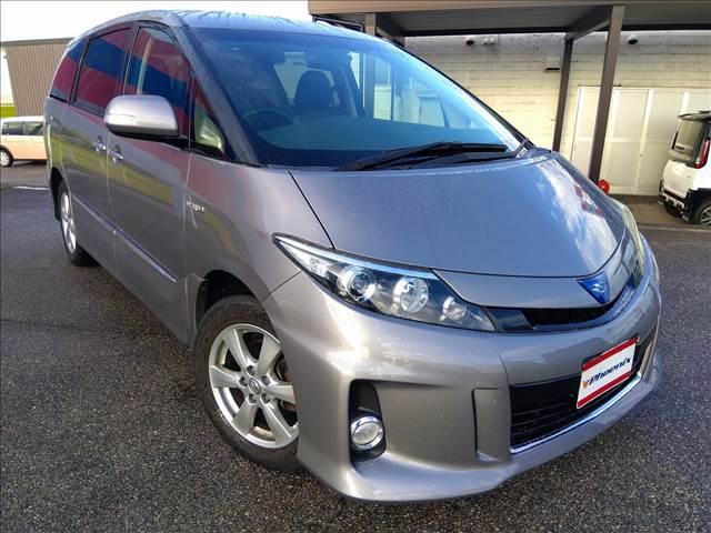 エスティマハイブリッド アエラス レザーパッケージ 4WD☆ナビTV☆ 4WD☆ナビTV☆Bluetooth☆フリップダウン☆両側電動ドア☆パワーバックドア☆HIDオートライト☆クルーズコントロール☆革シート☆前席シートヒーター☆ETC☆ワイパーデアイサー☆AC100V☆(3枚目)