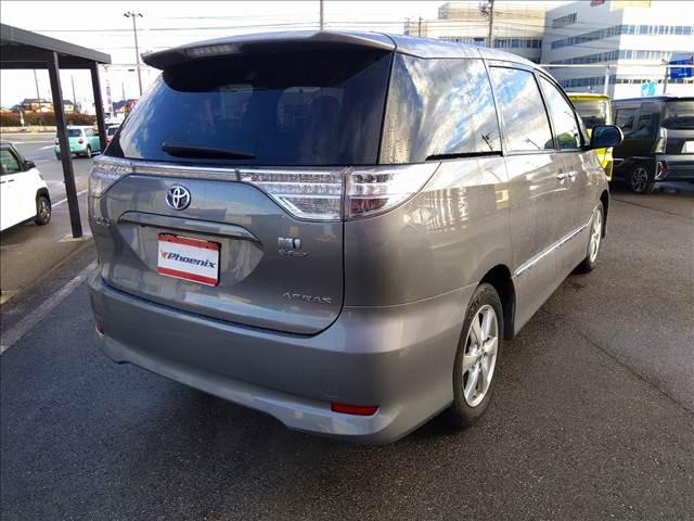 エスティマハイブリッド アエラス レザーパッケージ 4WD☆ナビTV☆ 4WD☆ナビTV☆Bluetooth☆フリップダウン☆両側電動ドア☆パワーバックドア☆HIDオートライト☆クルーズコントロール☆革シート☆前席シートヒーター☆ETC☆ワイパーデアイサー☆AC100V☆(5枚目)