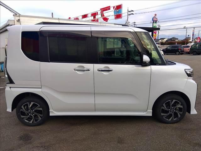 タント カスタムＸ　４ＷＤ☆９型オーディオ☆試乗ＯＫ☆衝突軽減☆　４ＷＤ☆９型オーディオ☆Ｂｌｕｅｔｏｏｔｈ☆バックカメラ☆両側電動ドア☆スマートアシスト☆ＬＥＤオートライト☆ＬＥＤフォグ☆オートブレーキホールド☆アイドリングストップ☆禁煙車☆ＥＴＣ☆ドラレコ☆試乗（4枚目）