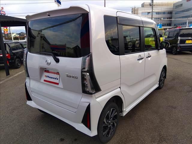 タント カスタムＸ　４ＷＤ☆９型オーディオ☆試乗ＯＫ☆衝突軽減☆　４ＷＤ☆９型オーディオ☆Ｂｌｕｅｔｏｏｔｈ☆バックカメラ☆両側電動ドア☆スマートアシスト☆ＬＥＤオートライト☆ＬＥＤフォグ☆オートブレーキホールド☆アイドリングストップ☆禁煙車☆ＥＴＣ☆ドラレコ☆試乗（5枚目）