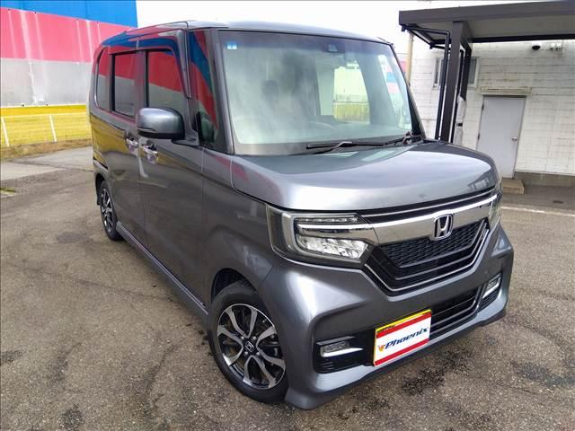 N-BOXカスタム G・Lホンダセンシング ホンダセンシング☆純正ナビ☆ETC☆ ホンダセンシング☆ギャザス8型ナビTV☆Bluetooth☆バックカメラ☆電動ドア☆LEDオートライト☆LEDフォグ☆スマートキー☆プッシュスタート☆アイドリングストップ☆ステリモ☆禁煙車☆ETC☆(3枚目)