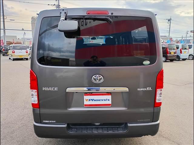 ハイエースバン ロングスーパーＧＬ　４ＷＤ☆ディーゼルターボ☆試乗ＯＫ☆　４ＷＤ☆ディーゼルターボ☆ナビＴＶ☆Ｂｌｕｅｔｏｏｔｈ☆バックカメラ☆両側スライドドア☆フォグランプ☆社外ショックメッキグリル☆オートエアコン☆Ｒクーラー☆キーレス☆ＥＴＣ☆試乗ＯＫ☆（6枚目）