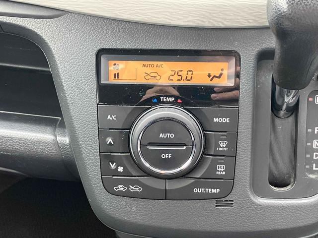 ワゴンR FX キーレスエントリー アイドリングストップ 電動格納ミラー シートヒーター ベンチシート CVT 盗難防止システム ABS CD ミュージックプレイヤー接続可 アルミホイール 衝突安全ボディ エアコン(7枚目)