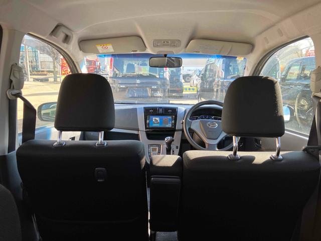 ムーヴ カスタム　Ｘ　ＳＡ　ナビ　ＴＶ　衝突被害軽減システム　オートライト　スマートキー　アイドリングストップ　電動格納ミラー　ベンチシート　ＣＶＴ　盗難防止システム　ＡＢＳ　ＥＳＣ　ＣＤ　ＤＶＤ再生　ＵＳＢ（35枚目）