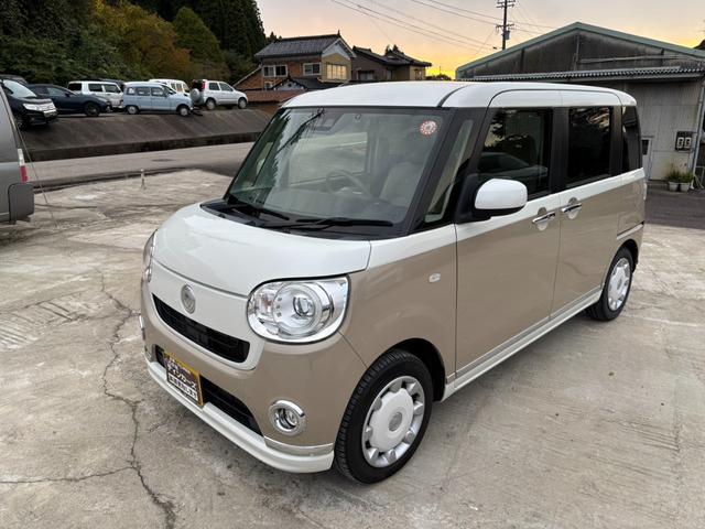 ムーヴキャンバス Ｇメイクアップリミテッド　ＳＡＩＩＩ　純正ナビ＆ＴＶ　フルセグ　Ｂｌｕｅｔｏｏｔｈ接続　ＤＶＤ＆ＣＤ再生　スマートキー　両側パワースライドドア　お客様委託車両（2枚目）