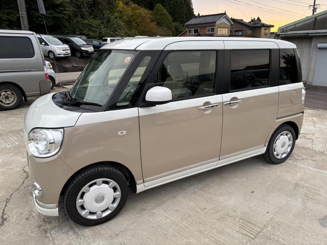 ムーヴキャンバス Ｇメイクアップリミテッド　ＳＡＩＩＩ　純正ナビ＆ＴＶ　フルセグ　Ｂｌｕｅｔｏｏｔｈ接続　ＤＶＤ＆ＣＤ再生　スマートキー　両側パワースライドドア　お客様委託車両（3枚目）