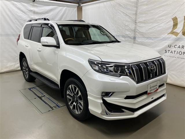 ランドクルーザープラド ＴＸ　Ｌパッケージ　サンルーフ　４ＷＤ　メモリーナビ　ミュージックプレイヤー接続可　バックカメラ　衝突被害軽減システム　ＥＴＣ　ＬＥＤヘッドランプ　乗車定員７人　３列シート　ワンオーナー　フルエアロ（6枚目）