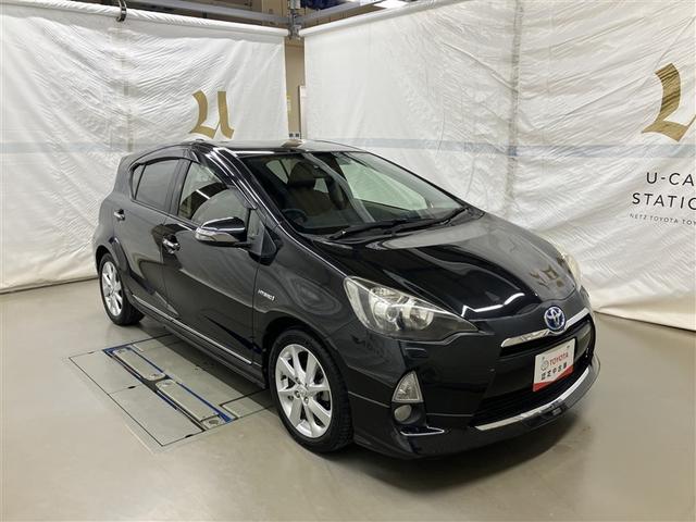 アクア Ｇ　フルセグ　メモリーナビ　ＤＶＤ再生　ミュージックプレイヤー接続可　バックカメラ　ＥＴＣ　ＬＥＤヘッドランプ　ワンオーナー　フルエアロ（6枚目）