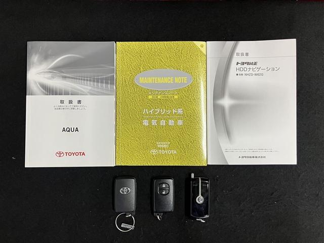アクア Ｇ　フルセグ　メモリーナビ　ＤＶＤ再生　ミュージックプレイヤー接続可　バックカメラ　ＥＴＣ　ＬＥＤヘッドランプ　ワンオーナー　フルエアロ（40枚目）
