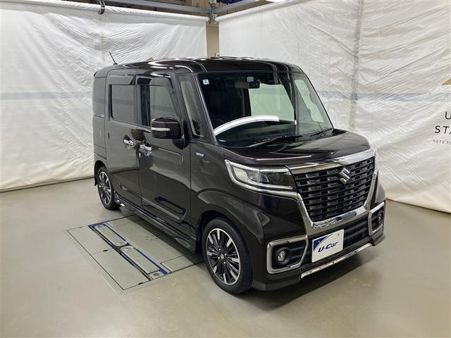 スペーシアカスタム ハイブリッドＸＳ　フルセグ　メモリーナビ　ＤＶＤ再生　ミュージックプレイヤー接続可　バックカメラ　衝突被害軽減システム　ＥＴＣ　ドラレコ　両側電動スライド　ＬＥＤヘッドランプ　ワンオーナー　アイドリングストップ（6枚目）