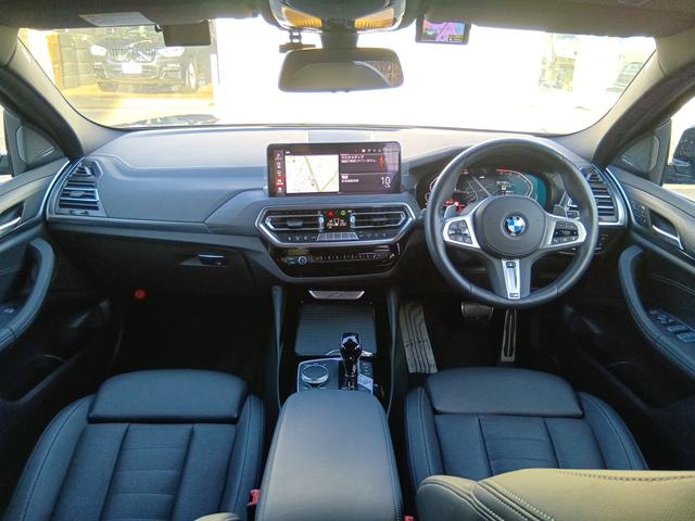 X4 xDrive 30i Mスポーツ 認定中古車 ブラックレザー ガラスサンルーフ 液晶メーター ステアリングヒーター シートヒーター・ベンチレーション ワイヤレスチャージャー アップルカープレイ 電動トランク(6枚目)