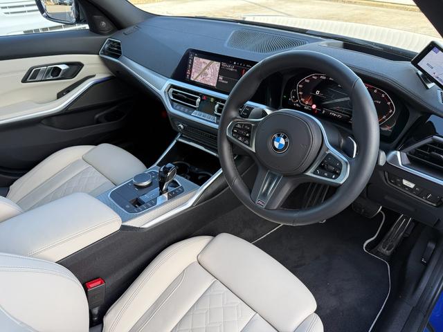 ３シリーズ Ｍ３４０ｉ　ｘＤｒｉｖｅ　認定中古車　レーザーライト　ベージュレザー　ハーマンカードンスピーカー　液晶メーター　アクティブクルーズコントロール　ヘッドアップディスプレイ　電動トランク　アップルカープレイ（6枚目）