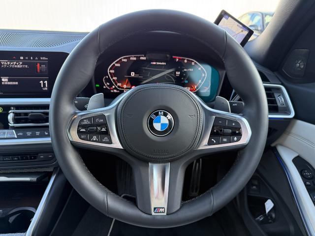 ３シリーズ Ｍ３４０ｉ　ｘＤｒｉｖｅ　認定中古車　レーザーライト　ベージュレザー　ハーマンカードンスピーカー　液晶メーター　アクティブクルーズコントロール　ヘッドアップディスプレイ　電動トランク　アップルカープレイ（13枚目）