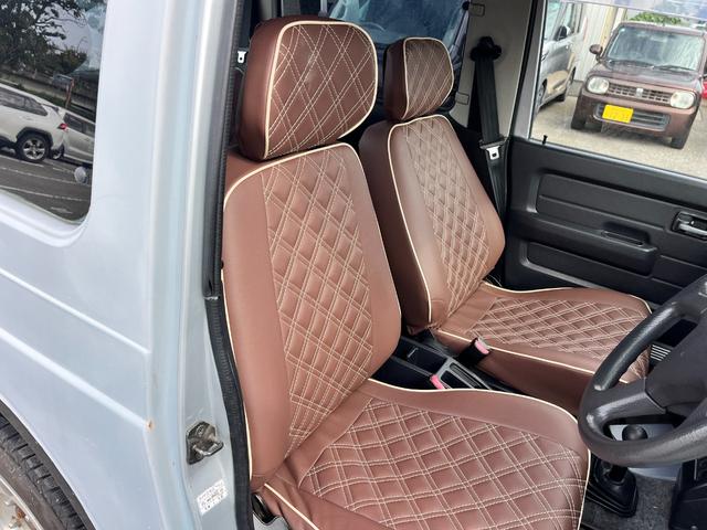 ジムニー ランドベンチャー クラッツィオシートカバー 社外前後バンパー ルーフキャリア 車検R9/2(11枚目)