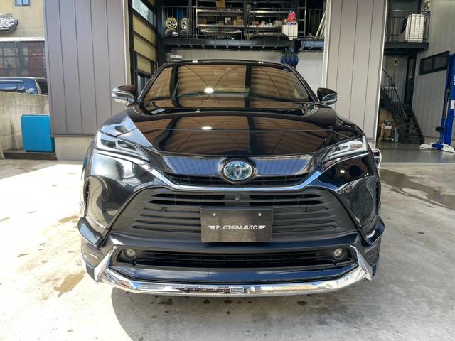 ハリアーハイブリッド Ｚ　レザーパッケージ　黒革パワーシート　フルモデリスタエアロ　ＪＢＬサウンドシステム　パワーリアゲート　ステアリングヒーター　ブラインドスポットモニター　レーダークルーズ　ヘッドアップディスプレイ　パノラミックビューモニタ（3枚目）