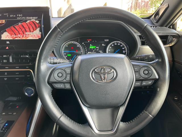 ハリアーハイブリッド Ｚ　レザーパッケージ　黒革パワーシート　フルモデリスタエアロ　ＪＢＬサウンドシステム　パワーリアゲート　ステアリングヒーター　ブラインドスポットモニター　レーダークルーズ　ヘッドアップディスプレイ　パノラミックビューモニタ（18枚目）