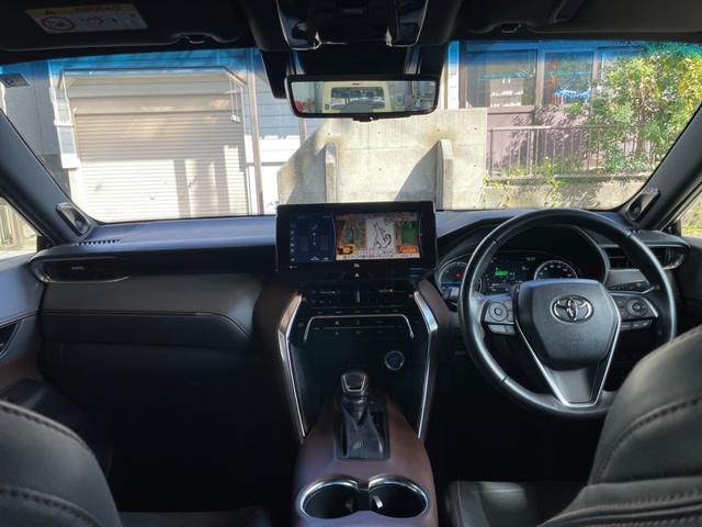 ハリアーハイブリッド Ｚ　レザーパッケージ　黒革パワーシート　フルモデリスタエアロ　ＪＢＬサウンドシステム　パワーリアゲート　ステアリングヒーター　ブラインドスポットモニター　レーダークルーズ　ヘッドアップディスプレイ　パノラミックビューモニタ（35枚目）