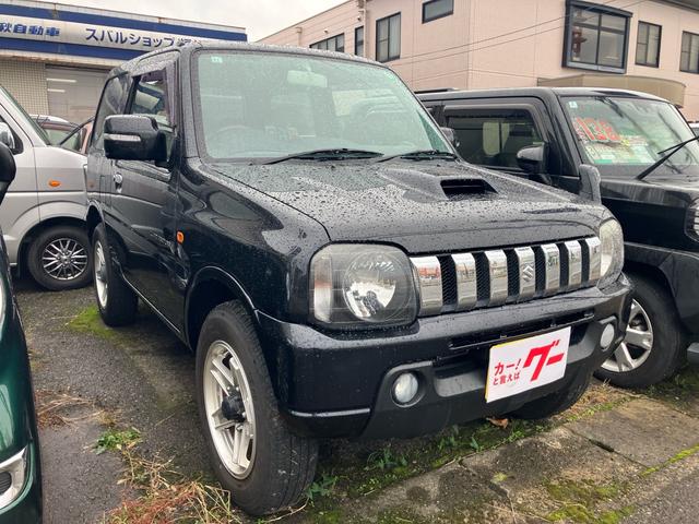 ジムニー ランドベンチャー 4WD ターボ キーレスエントリー 純正16インチアルミ 背面タイヤ CDオーディオ 電動格納ミラー シートヒーター(3枚目)