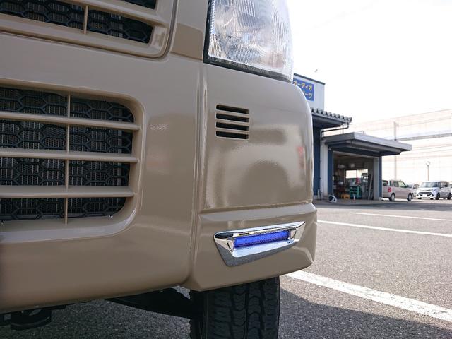 農繁 リフトアップ オールペイント 切り替え4WD 社外マフラー 追加メーター キーレス 5MT バックカメラ エアコン CD USB スピーカー シートカバー LEDヘッドライト A/Tタイヤ(20枚目)