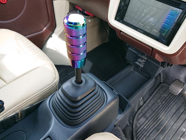 農繁 リフトアップ オールペイント 切り替え4WD 社外マフラー 追加メーター キーレス 5MT バックカメラ エアコン CD USB スピーカー シートカバー LEDヘッドライト A/Tタイヤ(42枚目)