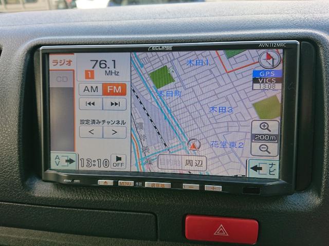 ハイエースバン ロングDX ディーゼル 4WD 5ドア 6人乗り ETC ナビ 両側スライドドア キーレス インパネAT レンタカーアップ CD エアコン パワーウィンドウ ABS(3枚目)