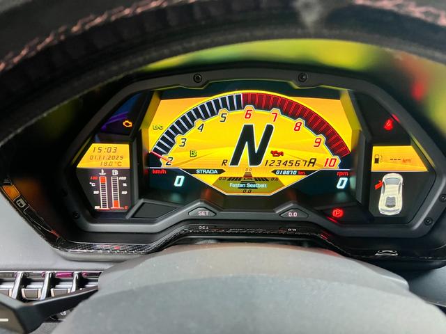 アヴェンタドール LP700-4 Ad Personam Rosa Tinjis フロントリフティング リバーシングカメラ シートヒーター EBM(15枚目)