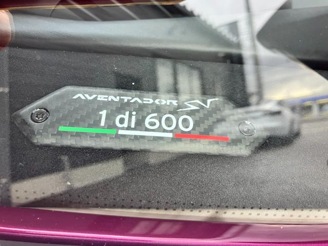 アヴェンタドール LP700-4 Ad Personam Rosa Tinjis フロントリフティング リバーシングカメラ シートヒーター EBM(29枚目)