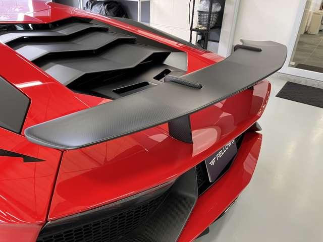 アヴェンタドール ＬＰ７００－４　ＨＹＰＥＲ　ＦＯＲＧＥＤ　２０＆２１　ミシュランＰＳ４Ｓ　パワークラフト切替マフラー　ロワリングキット　フロントリフト　アルカンターラインテリア　リバースカメラ　カーボンドアトリム　純正部品全て保管（19枚目）