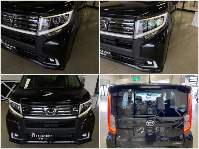 カスタム RS ハイパー LEDヘッドライト スマートキー&プッシュスタート エコアイドル 純正15インチアルミ(5枚目)
