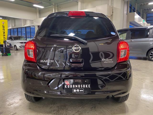 マーチ ボレロ 4WD 純正ナビ・TV Bカメ ETC ドラレコ(4枚目)