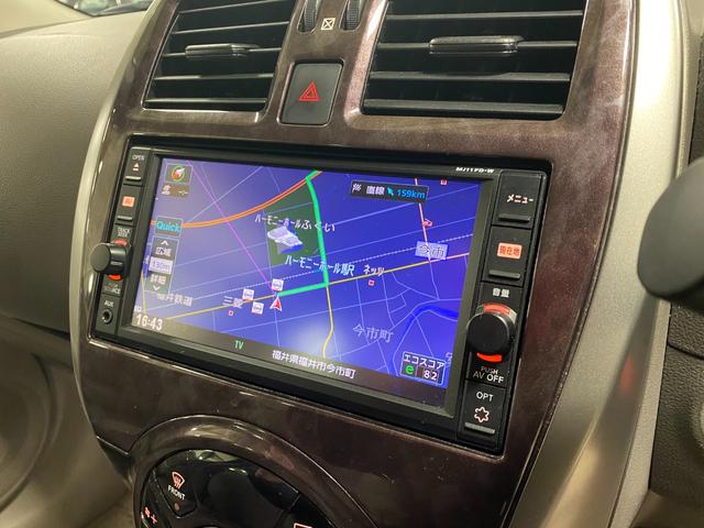 マーチ ボレロ 4WD 純正ナビ・TV Bカメ ETC ドラレコ(11枚目)