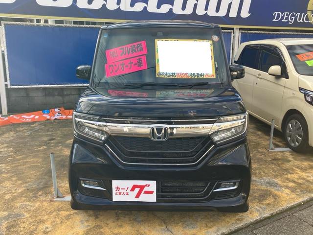 N-BOXカスタム G・Lホンダセンシング 純正メモリーナビ フルセグTV バックカメラ Bluetoothオーディオ 両側パワースライドドア スマートキー プッシュスタート オートエアコン 電動格納ミラー LEDヘッドライト(2枚目)