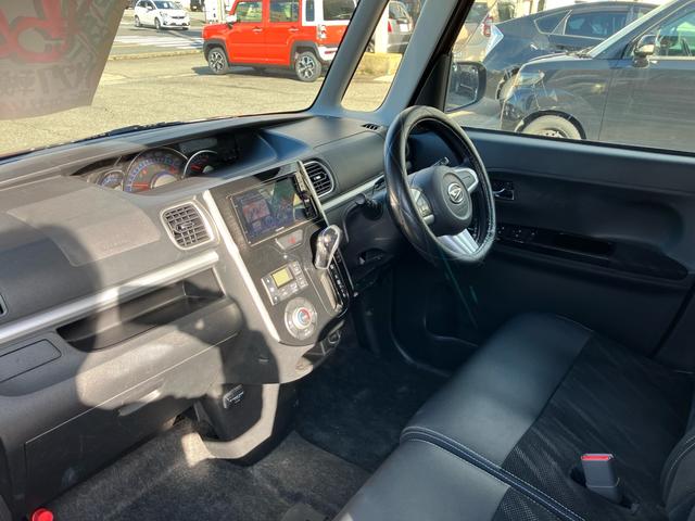 タント カスタムX トップエディションSA メモリーナビ フルセグTV Bluetoothオーディオ ETC スマートキー プッシュスタート 左側パワースライドドア 衝突被害軽減システム アイドリングストップ(11枚目)