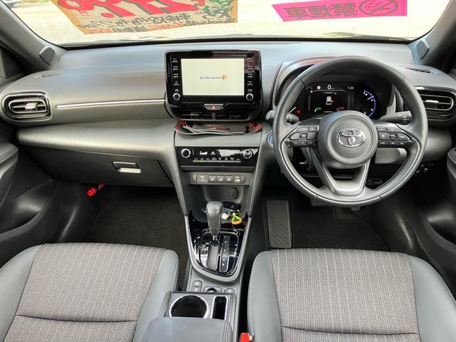 ヤリスクロス ハイブリッドZ 4WD ワンオーナー車 純正メモリーナビ フルセグTV 全方位カメラ Bluetoothオーディオ ETC 衝突被害軽減システム アイドリングストップ(10枚目)
