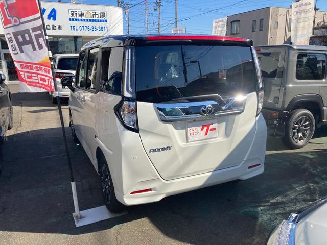 ルーミー カスタムＧ　４ＷＤ　コンフォートパッケージＧグレード　パノラミックビューパッケージ　２カメラドライブレコーダー　ＥＴＣ（15枚目）