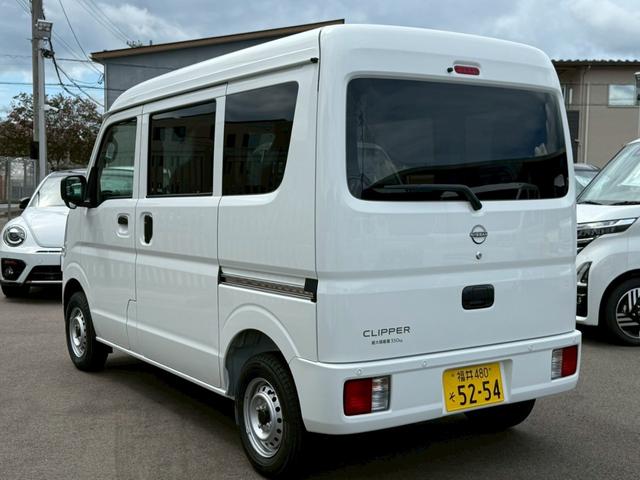 クリッパーバン ＤＸ　４ＷＤ　ＣＶＴ　衝突被害軽減システム　クリアランスソナー　レーンアシスト　両側スライドドア　アイドリングストップ　ＥＳＣ　エアコン　パワーステアリング　パワーウィンドウ（17枚目）