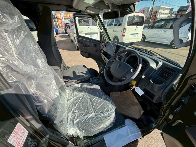 スーパーキャリイ X 4WD 届出済未使用車 AT 衝突被害軽減システム クリアランスソナー レーンアシスト アイドリングストップ 電動格納ミラー オートライト ESC(9枚目)