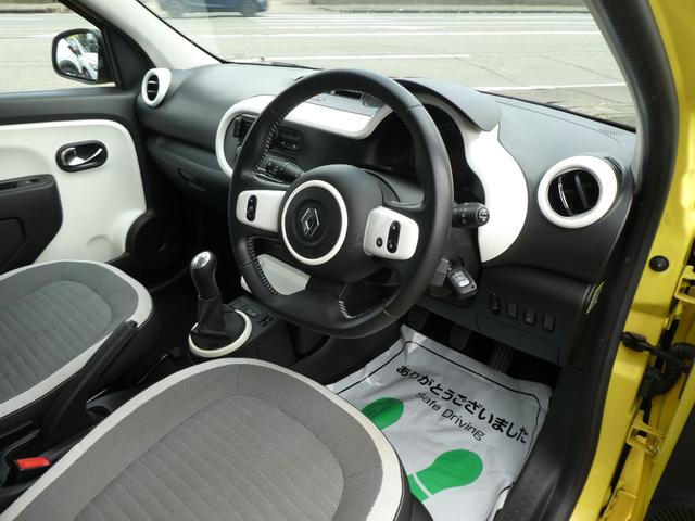 トゥインゴ ゼン 5M/T 禁煙車 ドライブレコーダー前後カメラ ETC 15インチアルミホイール タイヤ新品交換 スノータイヤセット有り(6枚目)